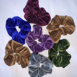 Velvet Scrunchie Pack